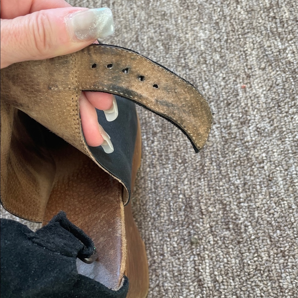 Free People, Amber orchid clogs,  size 7 used - Picture 8 of 8